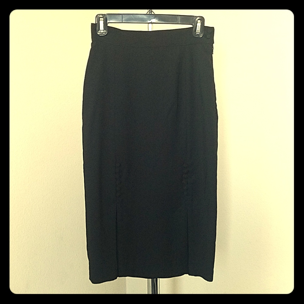 Black PinUp Pencil Skirt